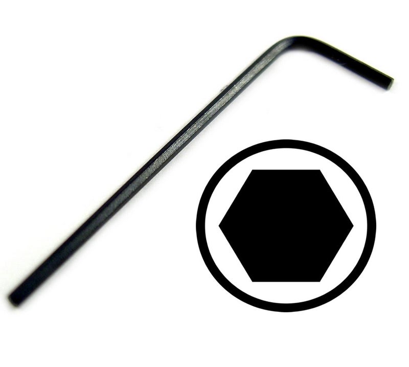 JT Custom .050 Short Arm Hex Key L-Wrench 2 Pack (.050) - Image 1